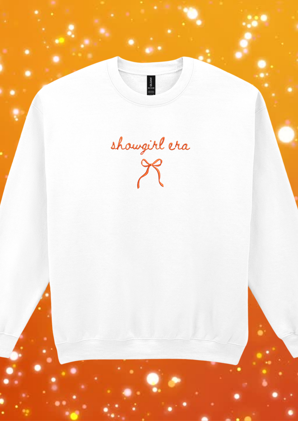 The Life of a Showgirl - Embroidered Crewneck Sweatshirt