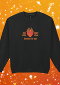 And, baby, that's show business for you - Embroidered Crewneck Sweatshirt