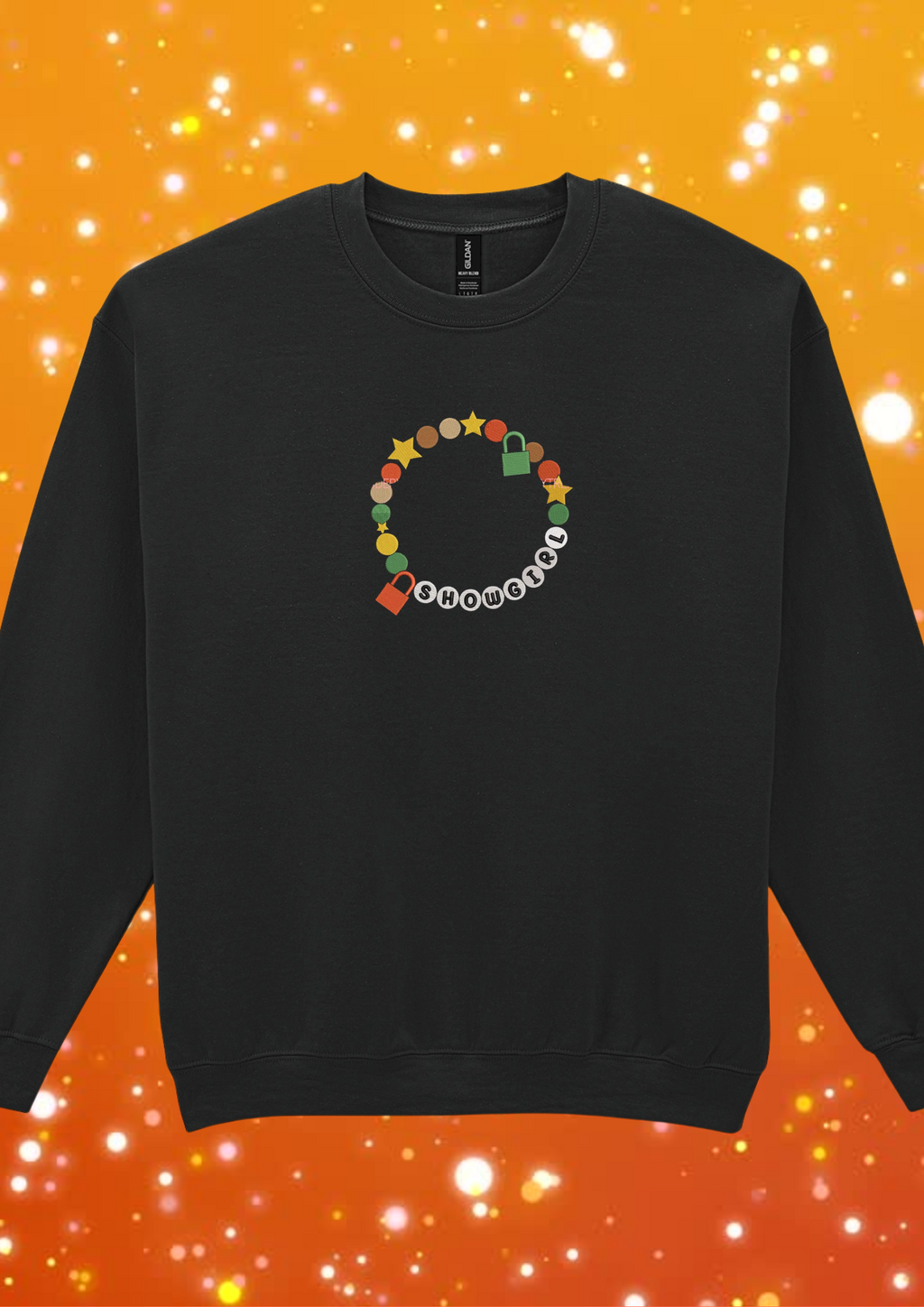 The Life of a Showgirl - Embroidered Crewneck Sweatshirt