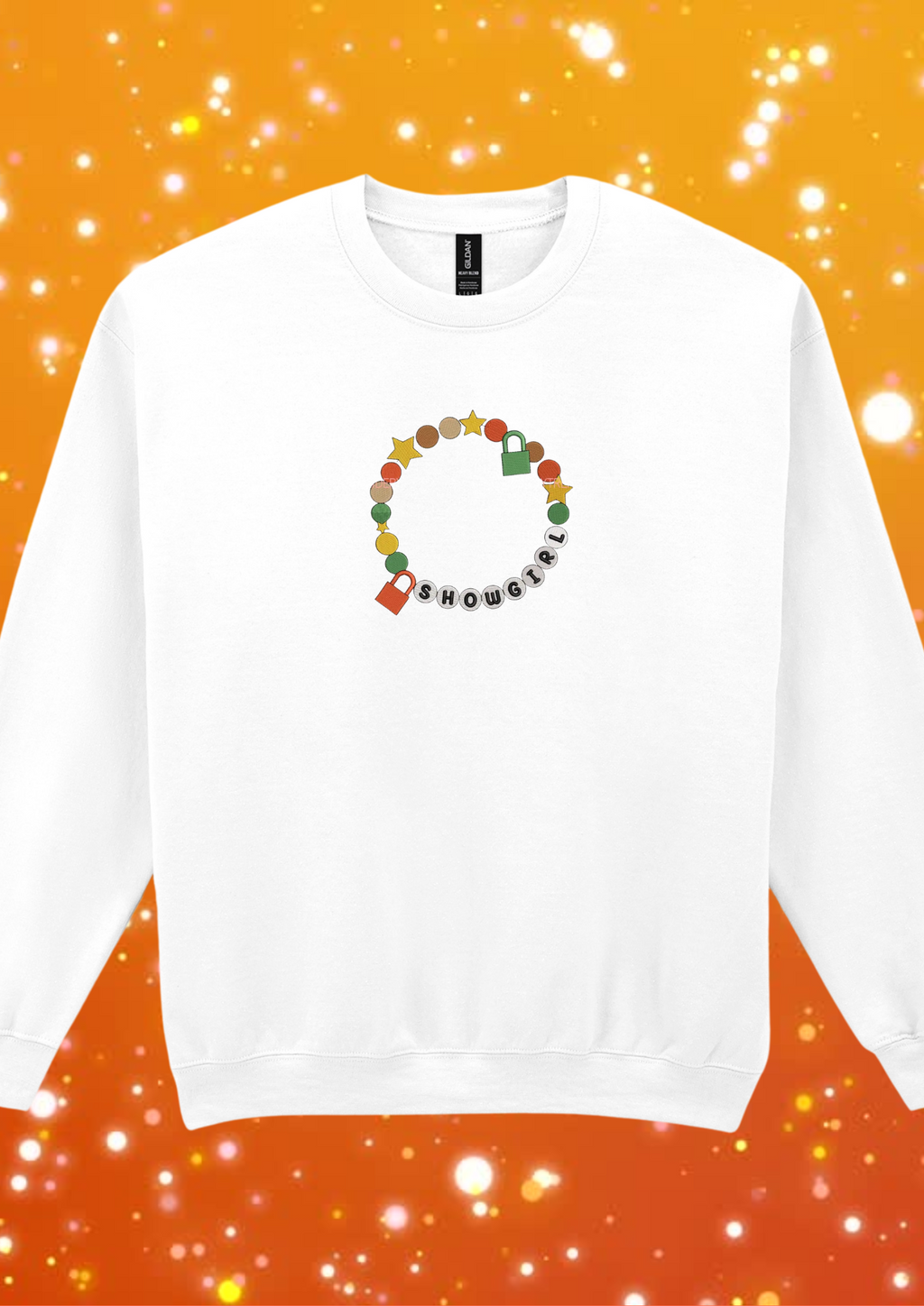 The Life of a Showgirl - Embroidered Crewneck Sweatshirt