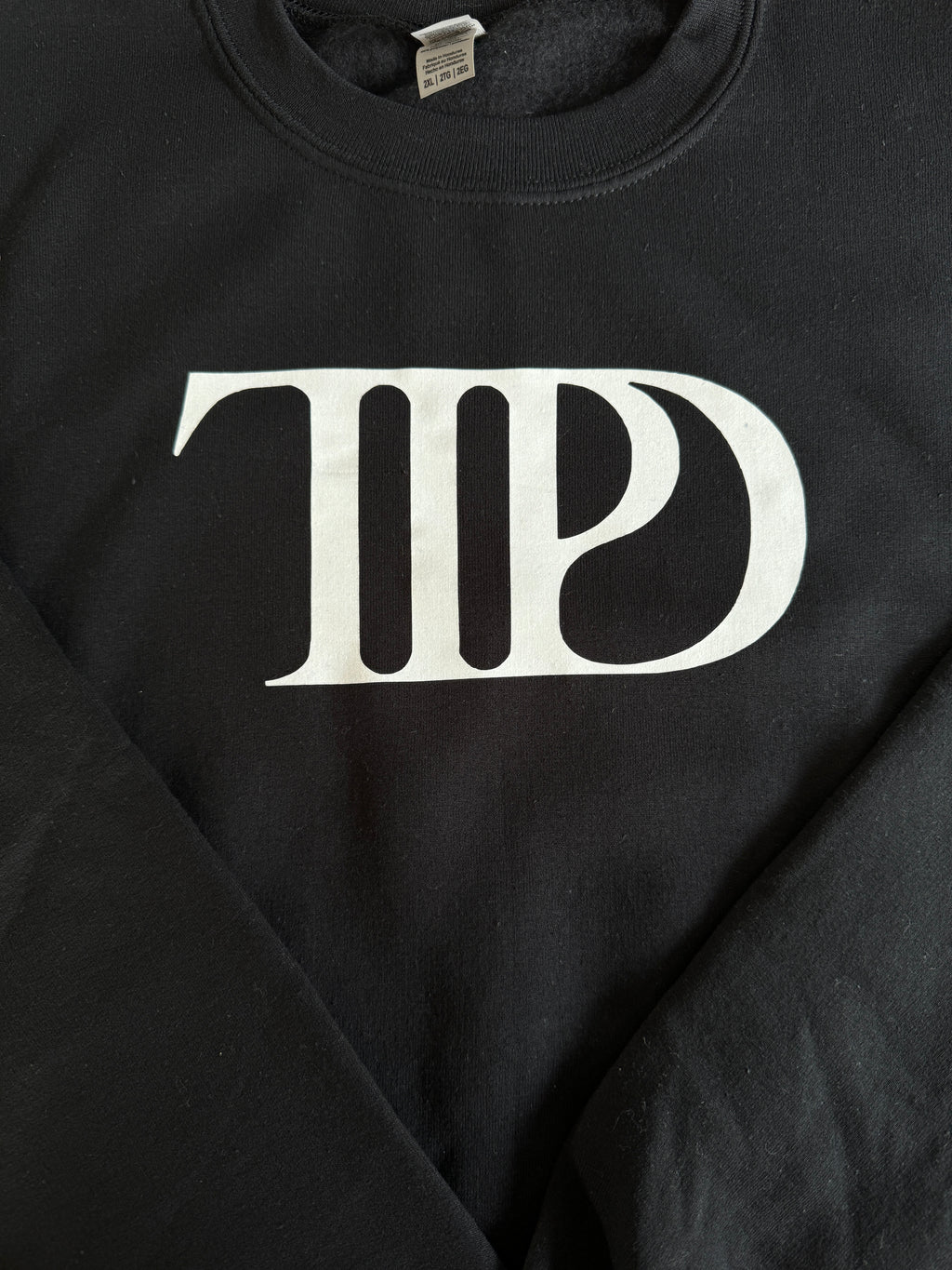 Too good to go item! Size 2XL , TTPD HTV printed, Sweatshirt