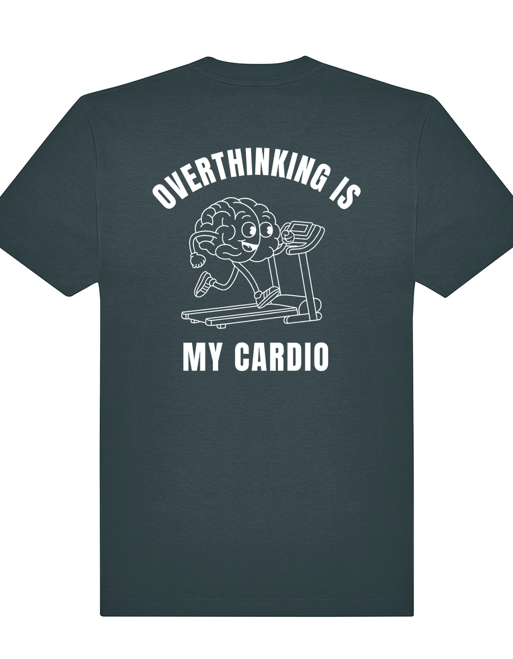Overthinking is my cardio – Oversized Gym Tee (Unisex)