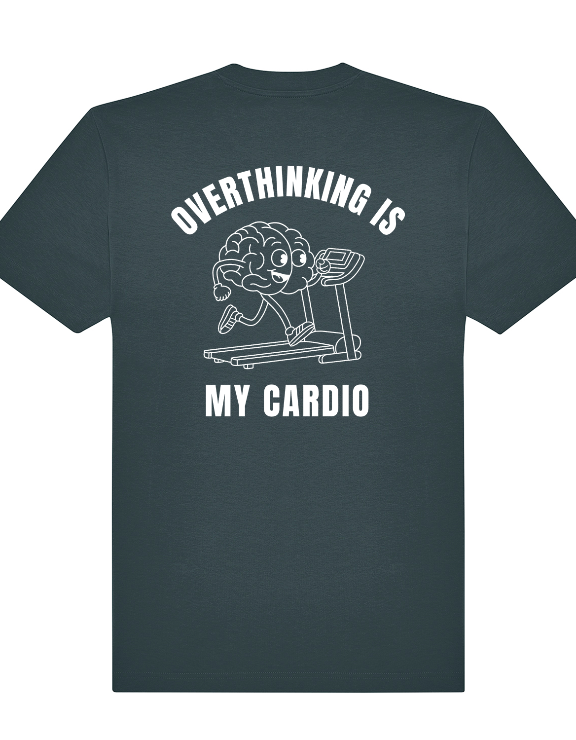 Overthinking is my cardio – Oversized Gym Tee (Unisex)