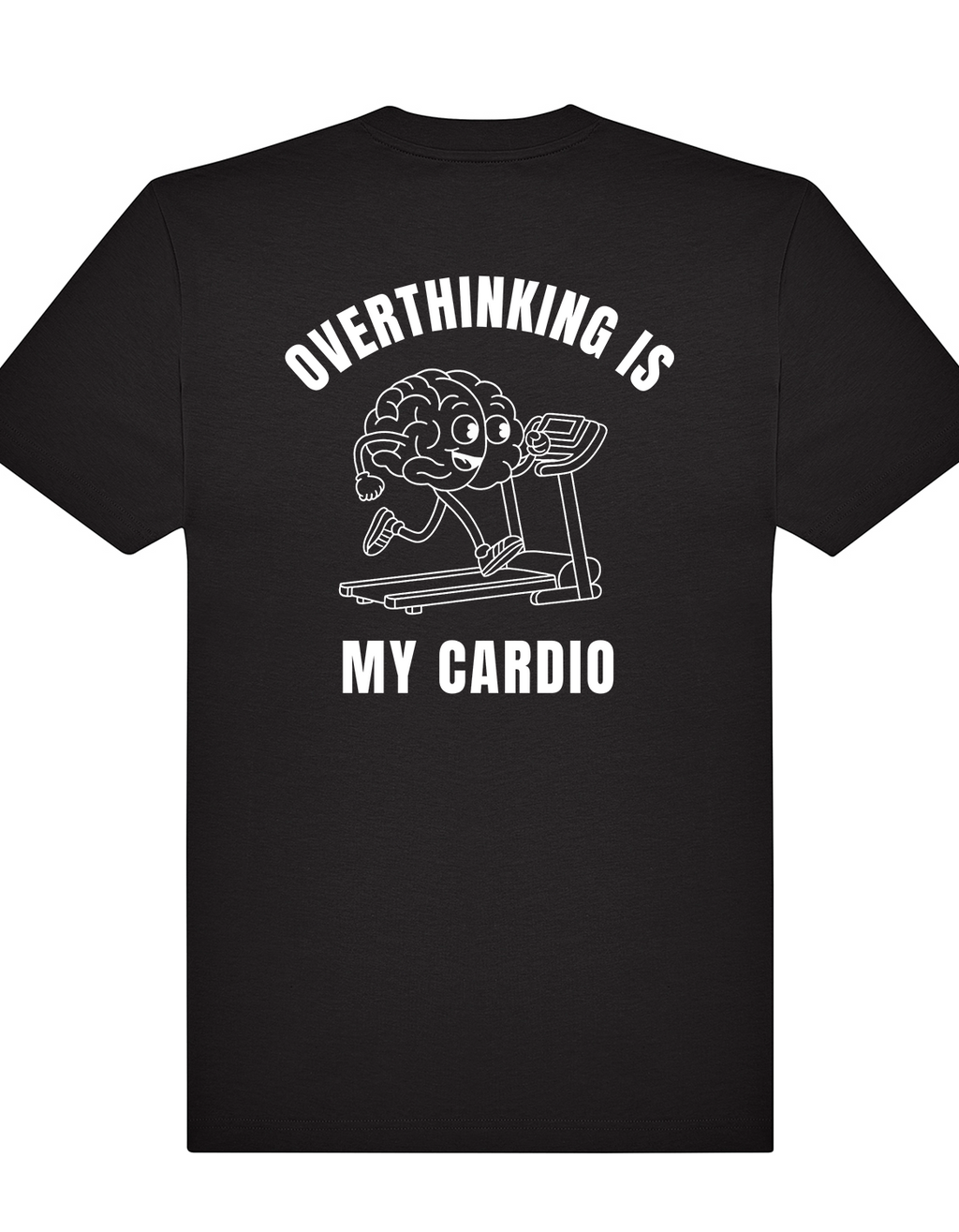 Overthinking is my cardio – Oversized Gym Tee (Unisex)