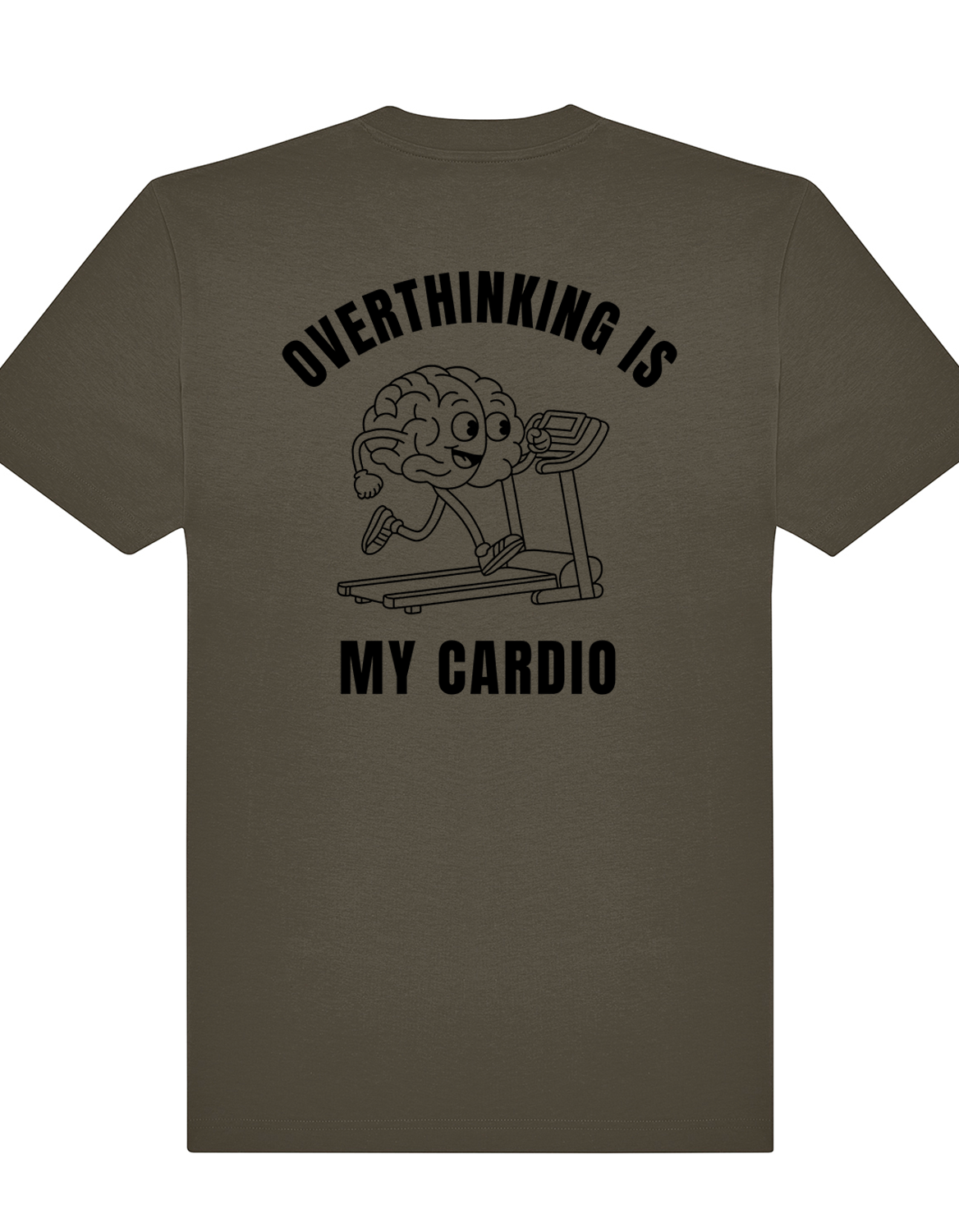 Overthinking is my cardio – Oversized Gym Tee (Unisex)
