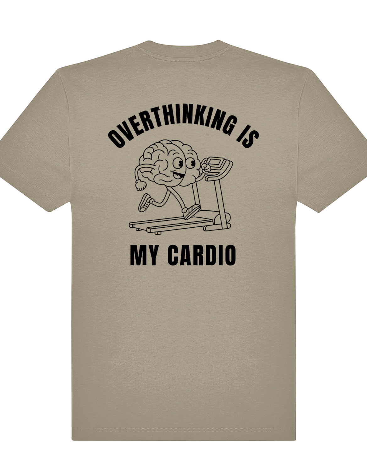 Overthinking is my cardio – Oversized Gym Tee (Unisex)