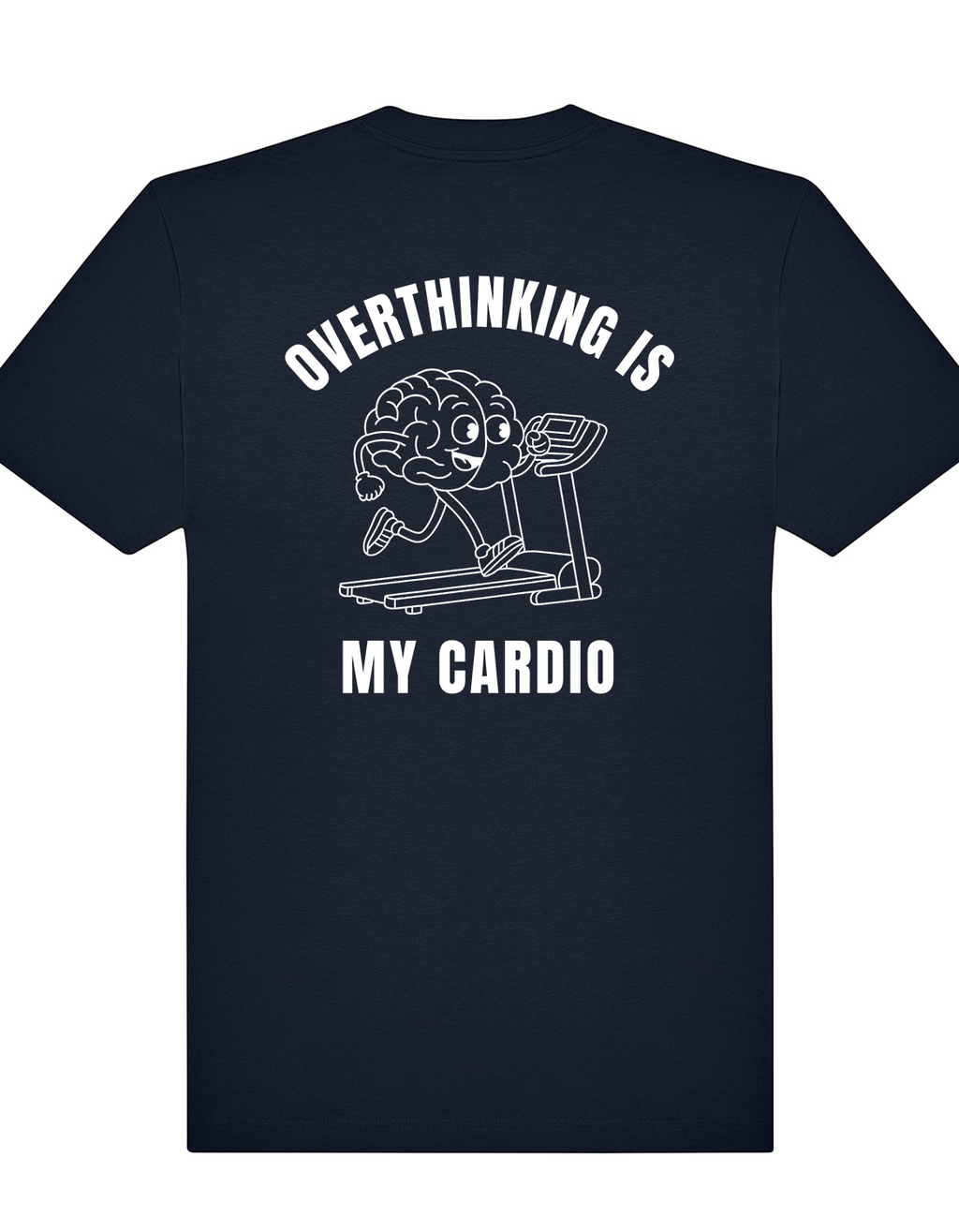 Overthinking is my cardio – Oversized Gym Tee (Unisex)
