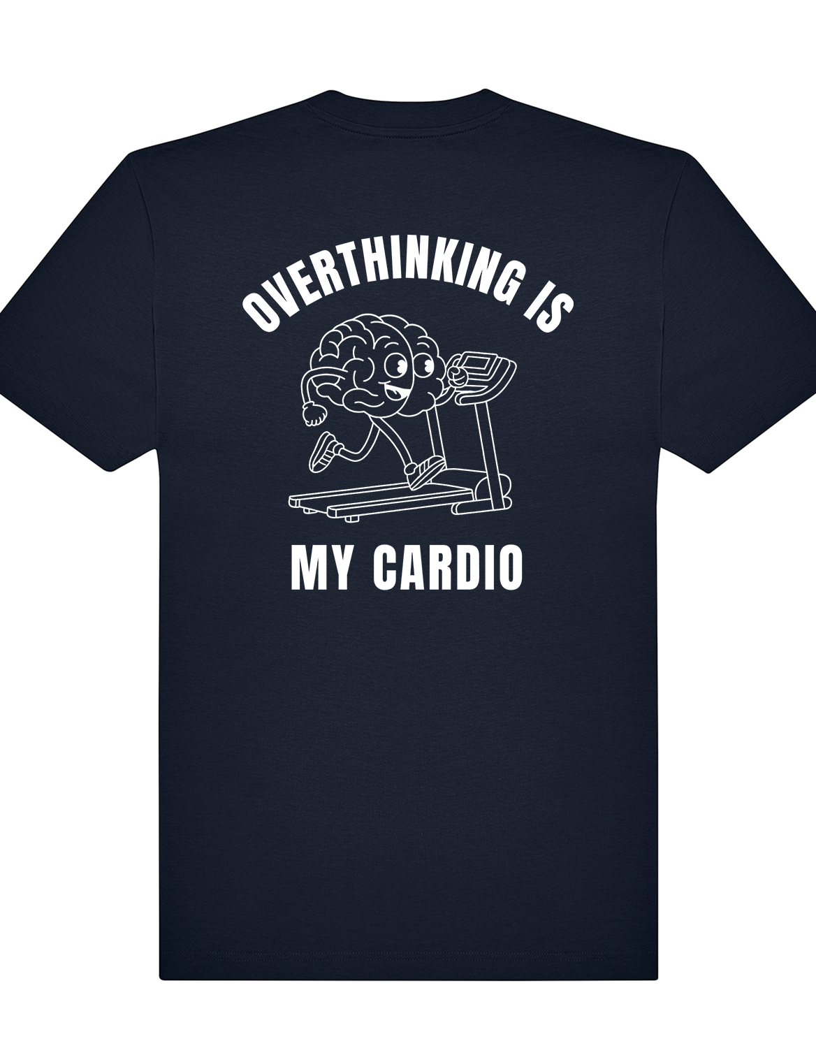 Overthinking is my cardio – Oversized Gym Tee (Unisex)