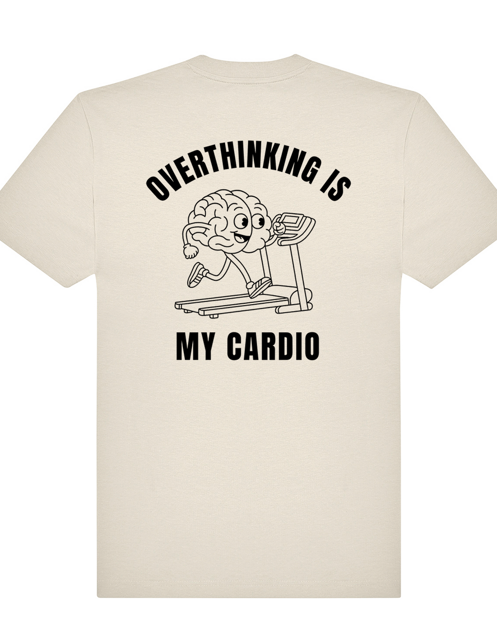 Overthinking is my cardio – Oversized Gym Tee (Unisex)