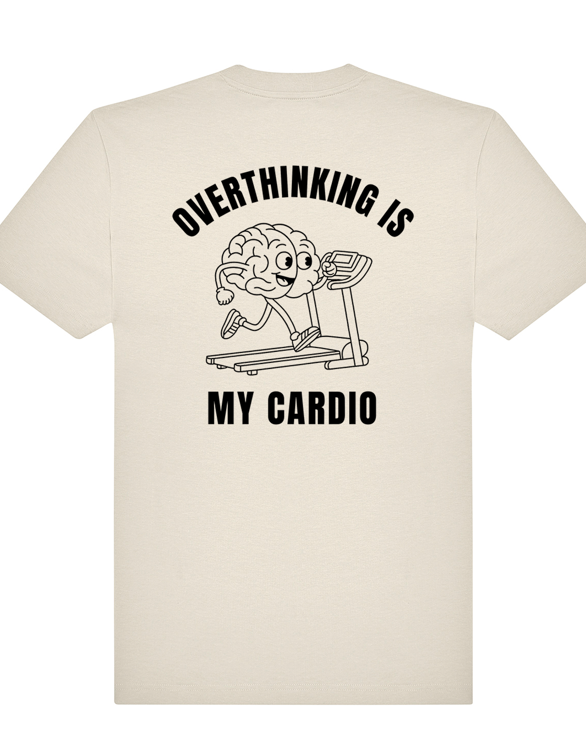 Overthinking is my cardio – Oversized Gym Tee (Unisex)