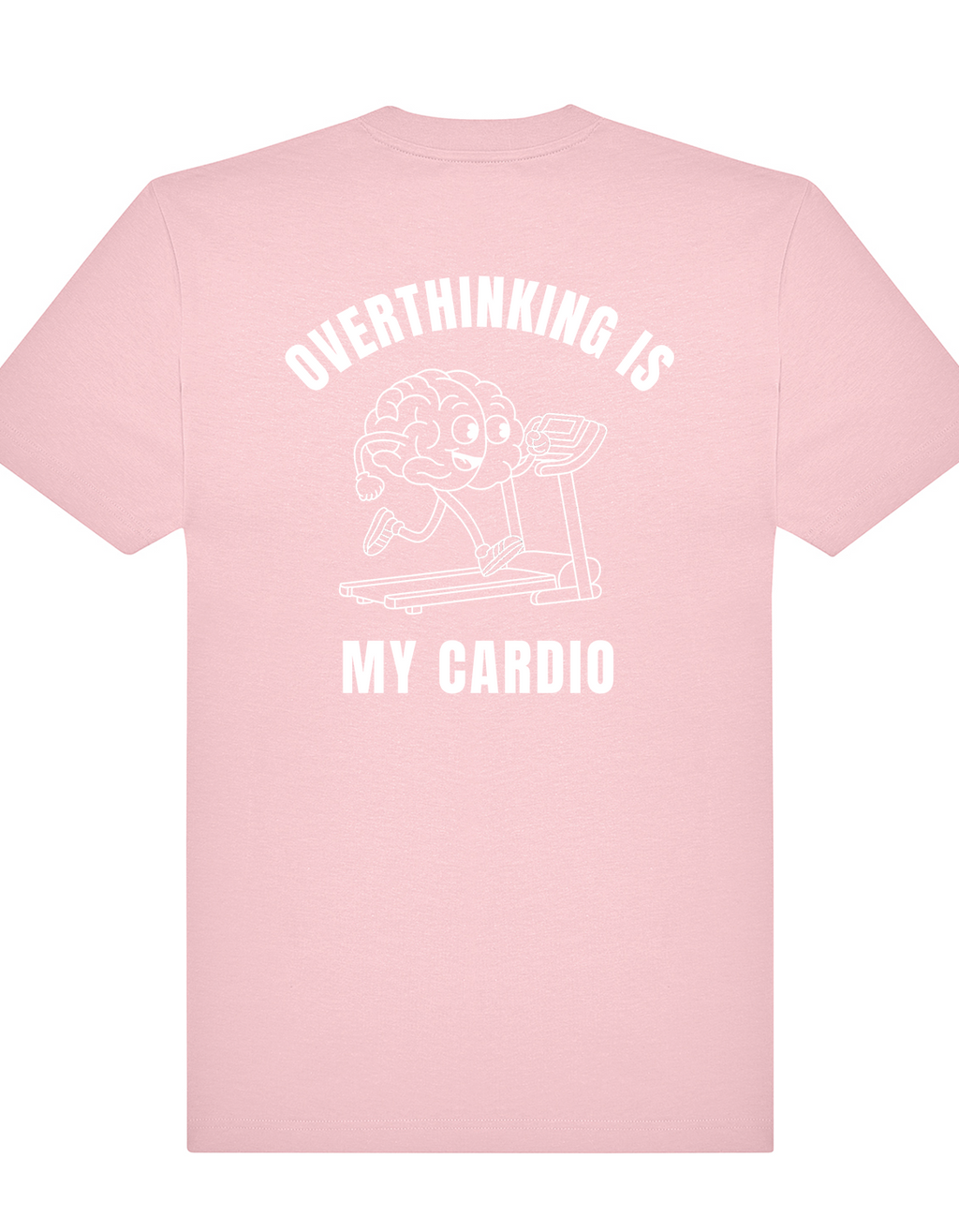 Overthinking is my cardio – Oversized Gym Tee (Unisex)