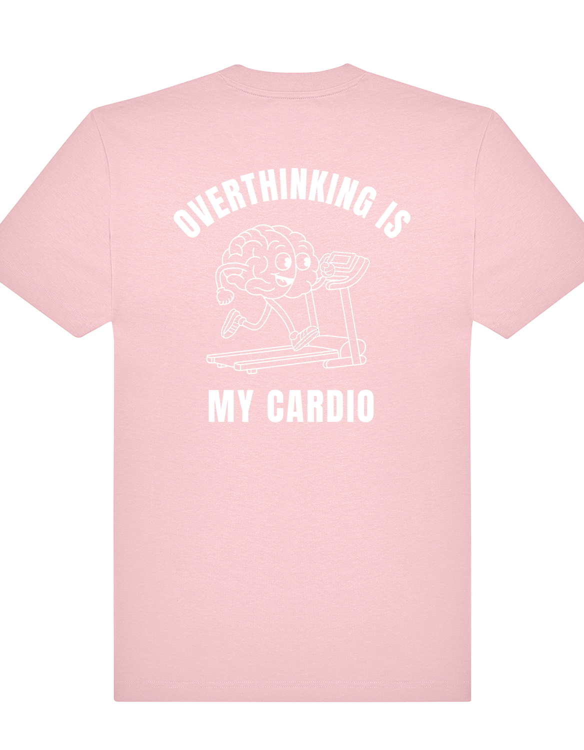 Overthinking is my cardio – Oversized Gym Tee (Unisex)