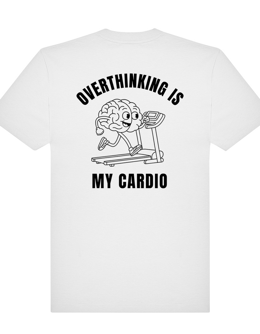 Overthinking is my cardio – Oversized Gym Tee (Unisex)