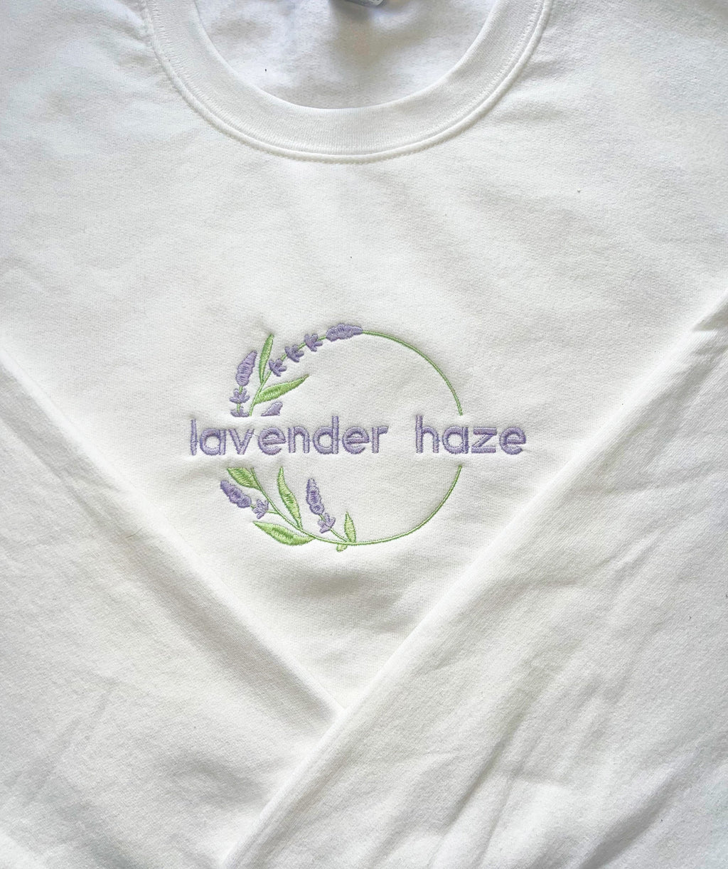 EMBROIDERED Lavender Haze - Midnights - sweatshirt